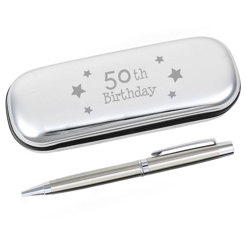 50th Birthday Pen & Box