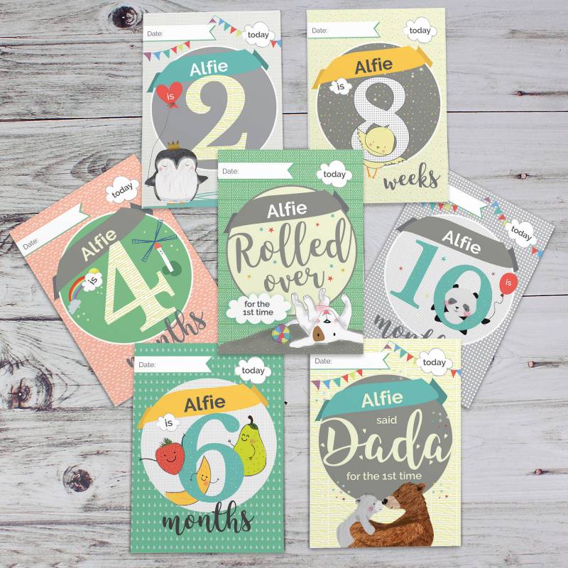 Personalised Baby Cards For Milestone Moments