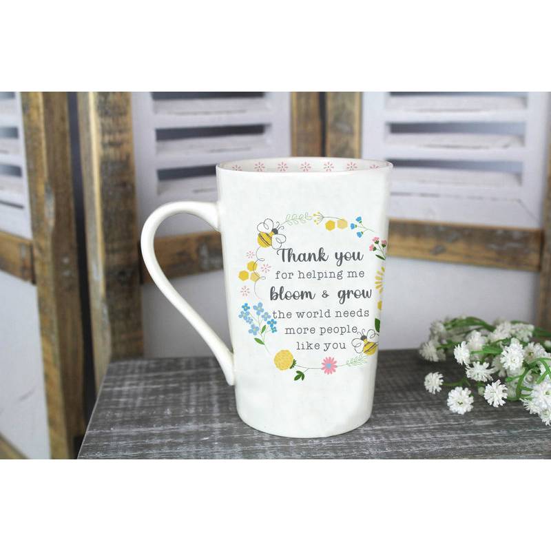 Thanks For Helping Me Bloom Mug